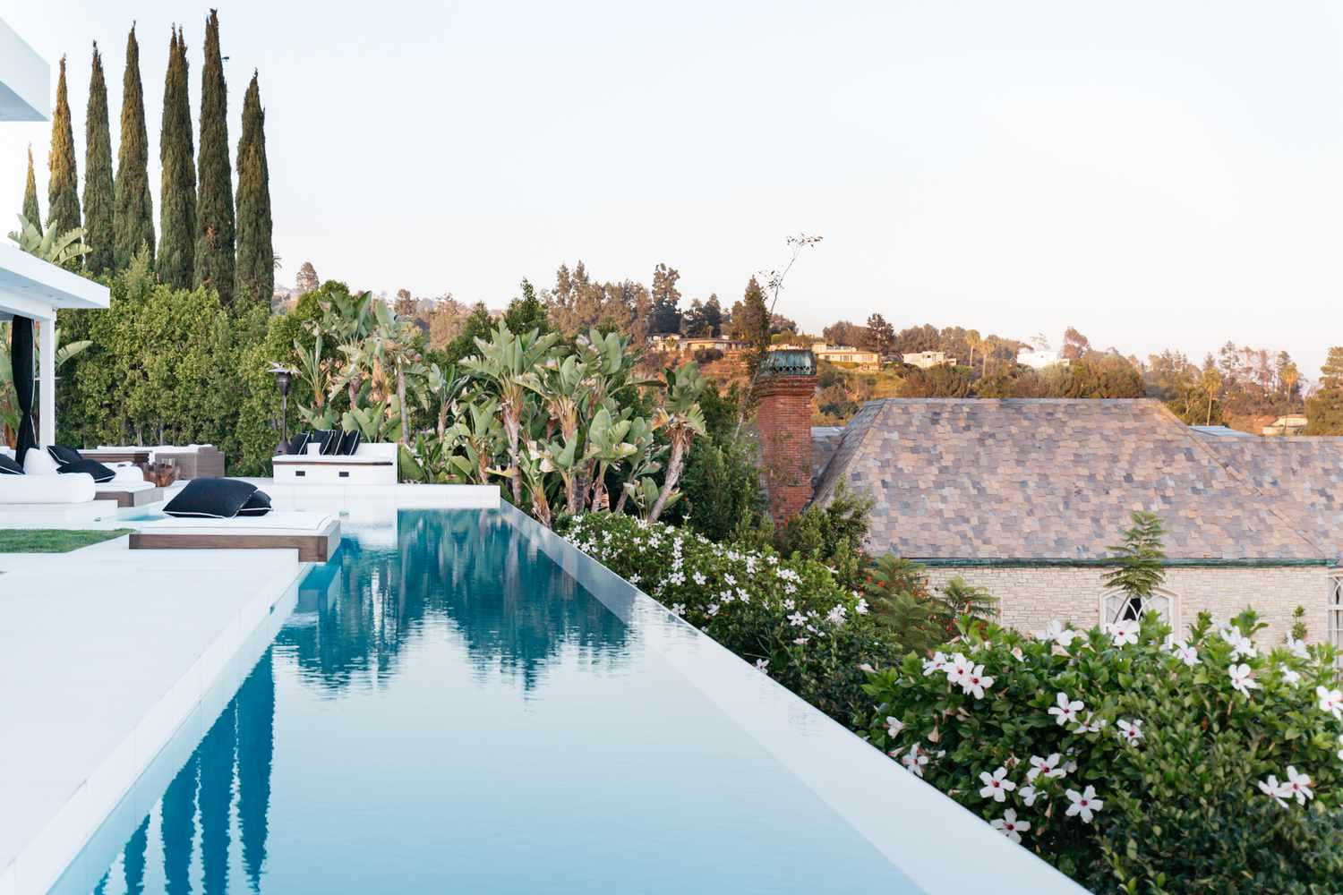 Luxury swimming pool
